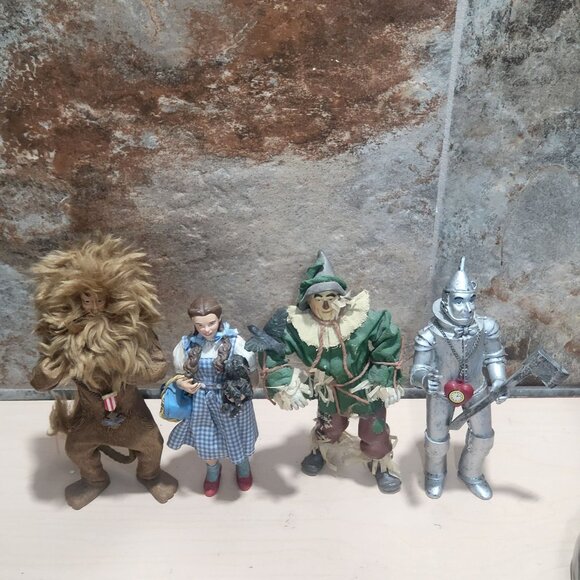 The Wizard of Oz Collection Dorothy Cowardly Lion Scarecrow Tin Man 1998 - Picture 4 of 12